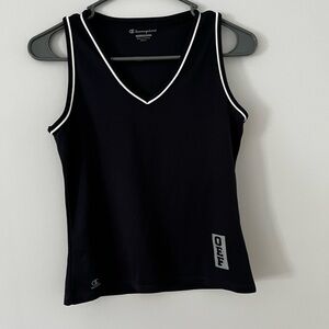 Champion Women's Blue V-Neck Tank Top